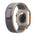 Ally Apple Watch 7-8 41mm 6-5-4 40mm Field Loop Kayış Kordon 3-2-1 38mm-(5775) - Turuncu