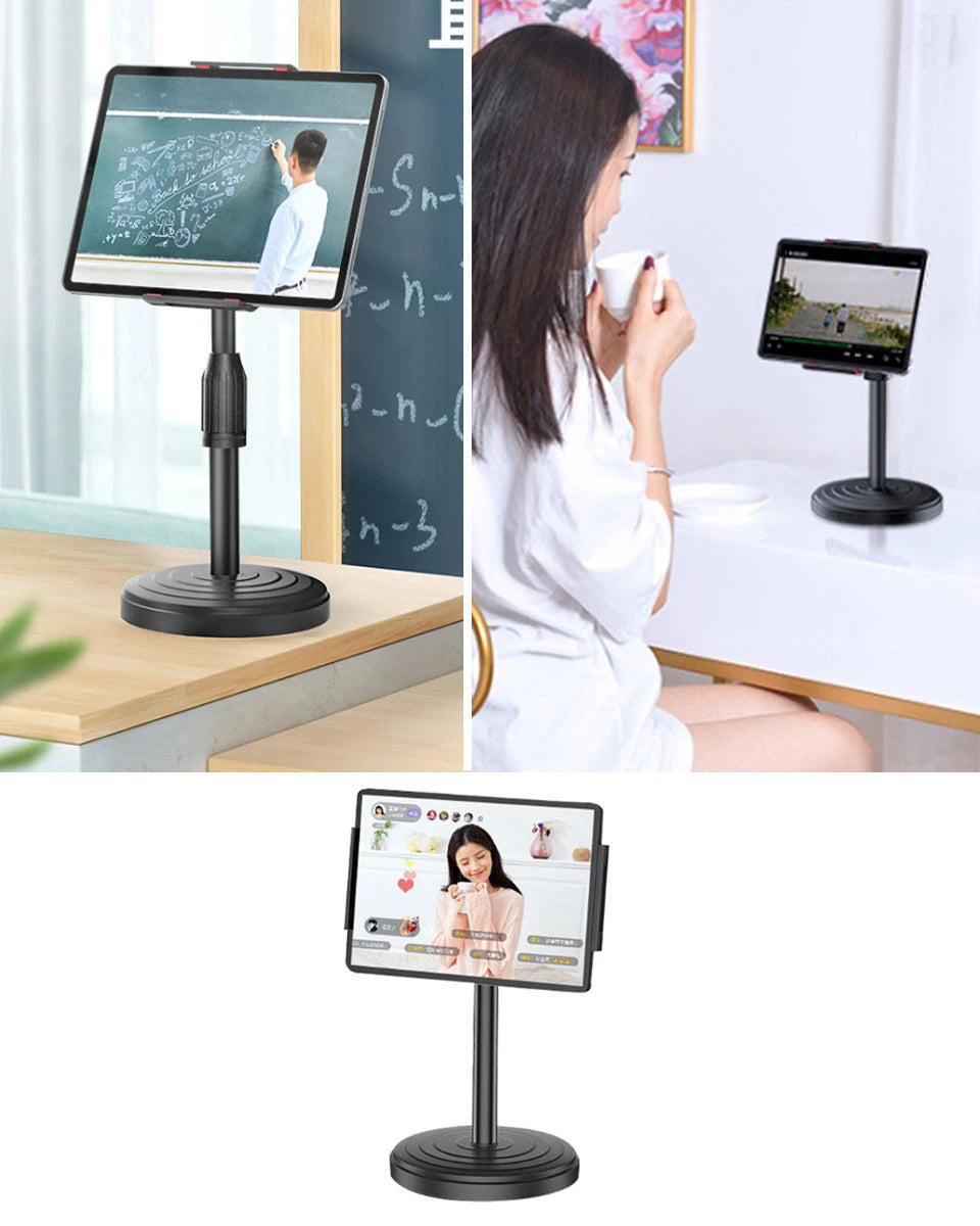 ALLY  Portatif 360 ° Masaüstü Tablet Standı Tutucu-(5775) - Siyah
