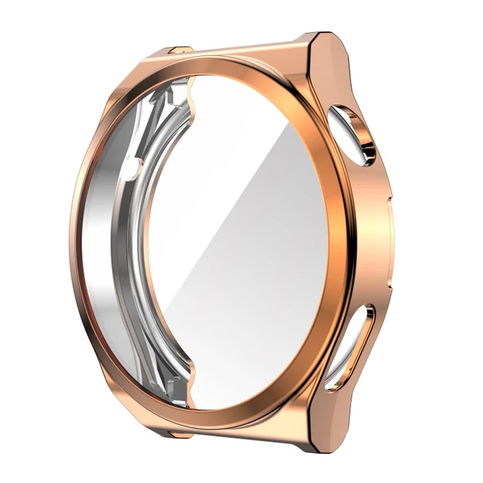 Ally Huaewei Watch GT 3 Pro 43mm Kılıf 360 Full Koruma Ultra İnce Silikon Kılıf-(5775) - Şeffaf 2