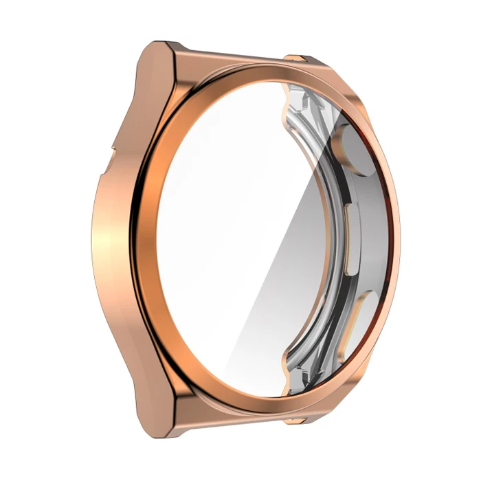 Ally Huaewei Watch GT 3 Pro 43mm Kılıf 360 Full Koruma Ultra İnce Silikon Kılıf-(5775) - Şeffaf 2