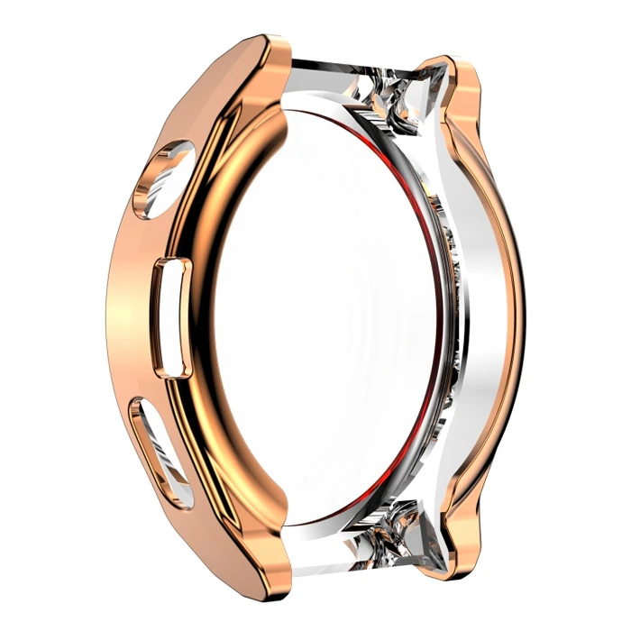 Ally Huaewei Watch GT 3 Pro 43mm Kılıf 360 Full Koruma Ultra İnce Silikon Kılıf-(5775) - Şeffaf 2