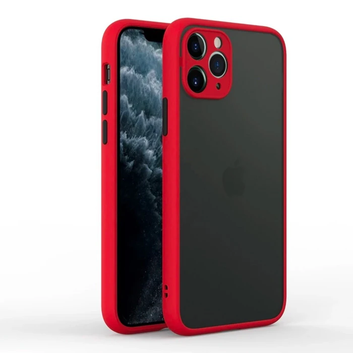 iPhone 11 Pro Max 6.5inç Kamera Korumalı Premium Silikon Kılıf-(5775) - Lacivert