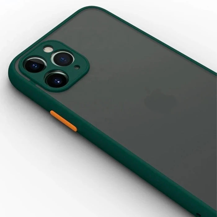iPhone 11 Pro Max 6.5inç Kamera Korumalı Premium Silikon Kılıf-(5775) - Yeşil