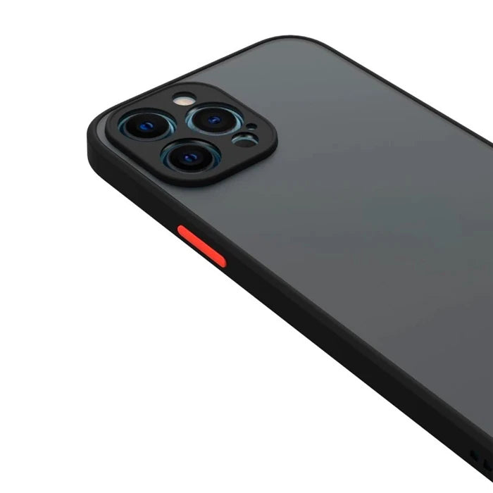 iPhone 12 Pro 6.1inç Kamera Korumalı Premium Silikon Kılıf-(5775) - Lacivert