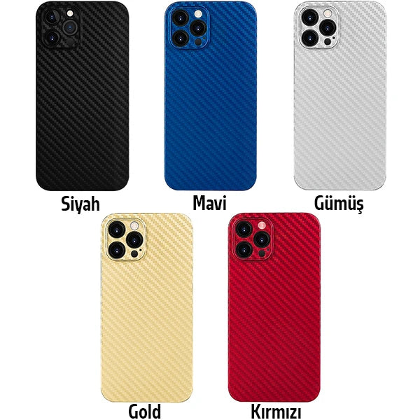 İPhone 12 Pro Max Luxury Renkli Tempered Arka Koruma Kamera Koruma-(5775) - Gold
