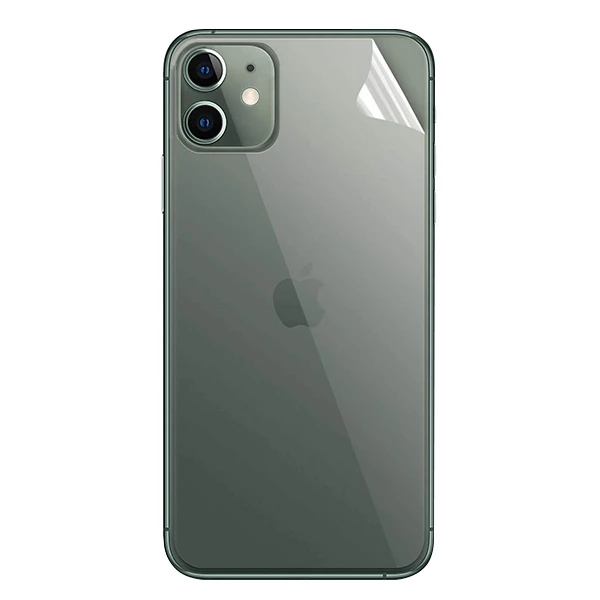 GOR İPhone 11 6.1 Çizilmez Arka Koruyucu Jelatin 5 Adet Set-(5775) - Şeffaf 2