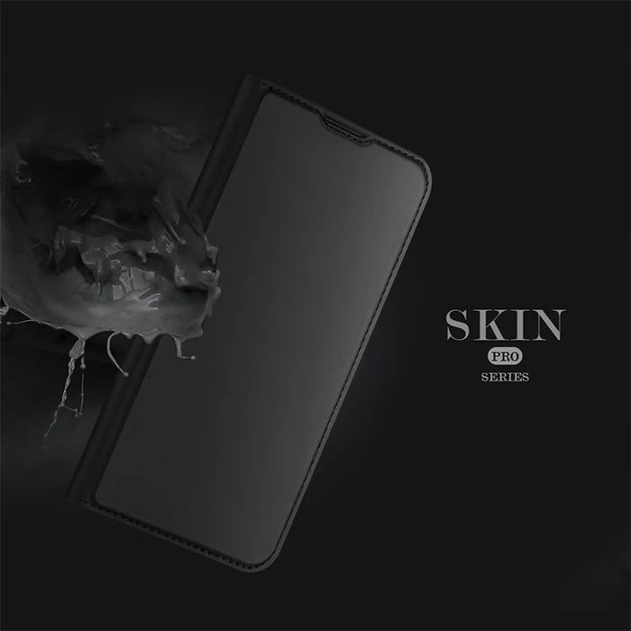 Dux Ducis iPhone 14 Plus 6.7 Kılıf Skin Pro Series Flip Cover Kapaklı Kılıf-(5775) - Lacivert