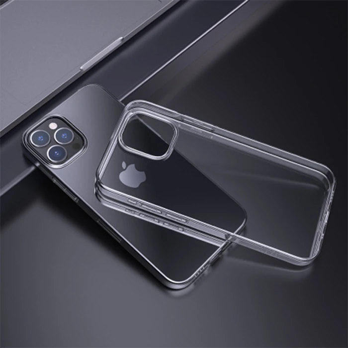 Hoco Light Series TPU iPhone 15 Pro Şeffaf Kılıf-(5775) - Şeffaf 2