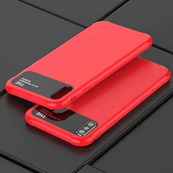 İphone X Xs 10 Fit Premium Silikon+ Cam Kılıf-(5775) - Lacivert
