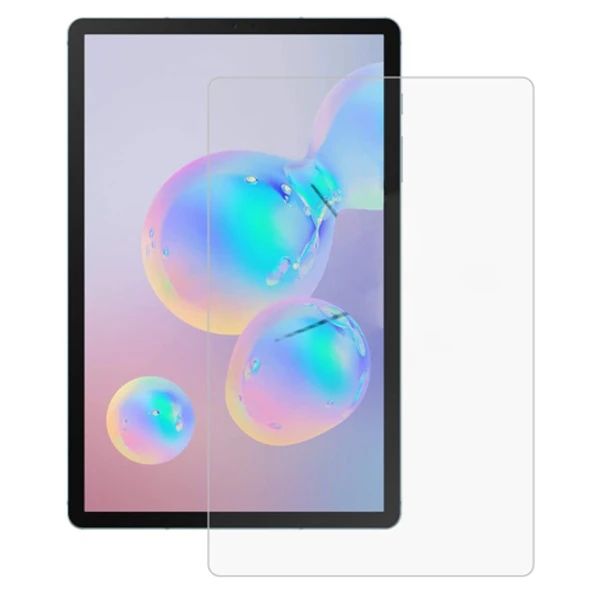 ALLY Sm Galaxy Tab S8 Plus S7 Plus Tempered Kırılmaz Cam Ekran Koruyucu-(5775) - Şeffaf 2