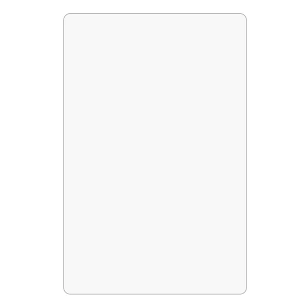 ALLY Sm Galaxy Tab S8 Plus S7 Plus Tempered Kırılmaz Cam Ekran Koruyucu-(5775) - Şeffaf 2