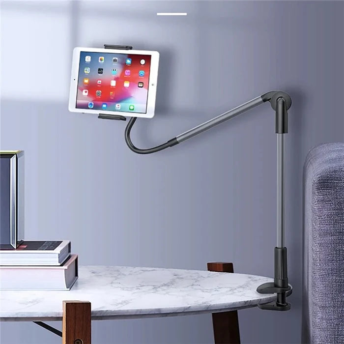 Ally Ayarlanabilir 360 Derece Masa Üstü Tablet Telefon Tutucu-(5775) - Siyah