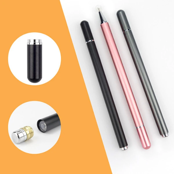 ALLY VERS2 Universal Stylus Kapasitif Tablet Telefon Dokunmatik Kalem-(5775) - Siyah