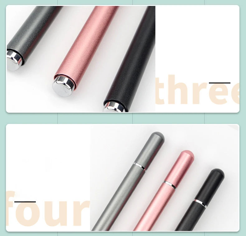 ALLY VERS2 Universal Stylus Kapasitif Tablet Telefon Dokunmatik Kalem-(5775) - Siyah