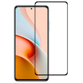 Xiaomi Redmi Note 9 Pro Full Glue Tempered Cam Ekran Koruyucu-(5775) - Siyah