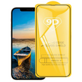 Ally iPhone 13 Pro Max 6.7 Full Glue-Tempered Cam Ekran Koruyucu-(5775) - Siyah