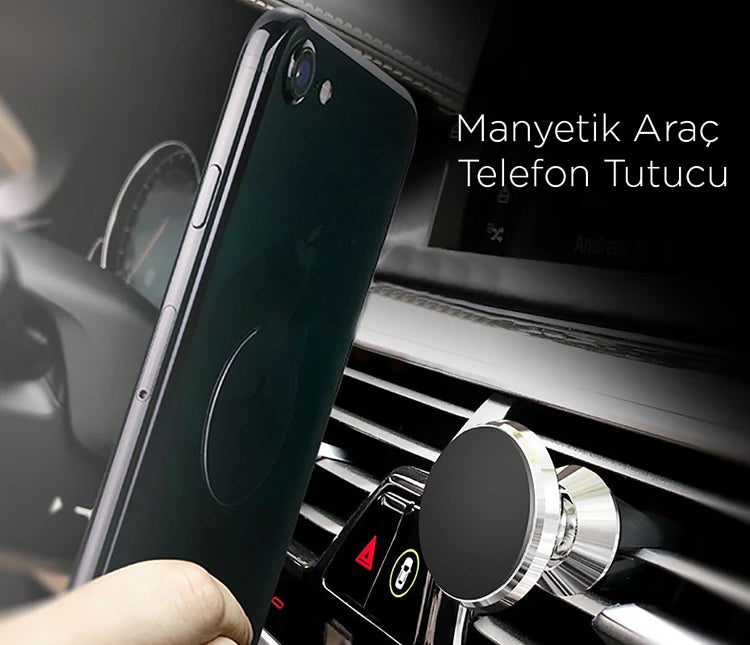 Ally Havalandırma Araç Tutucu 360°oynar Başlıklı-(5775) - Siyah
