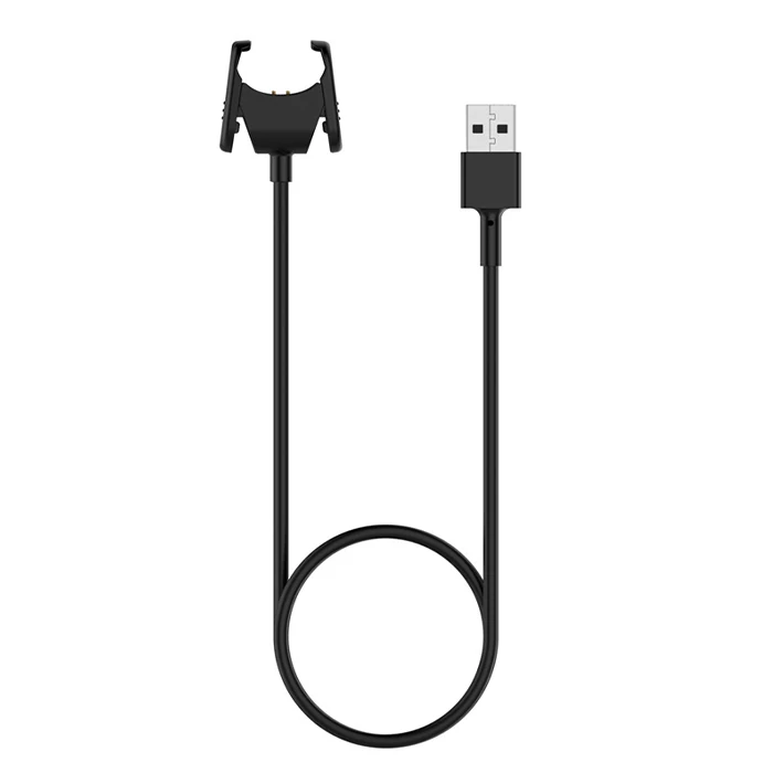 Fitbit Charge 4 Usb Şarj Aleti Şarj Kablosu Cihaz Kiti-(5775) - Siyah