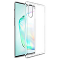 Ally Samsung Galaxy Note 10 Ultra Slim Fit Şeffaf Silikon Kılıf-(5775) - Şeffaf 2