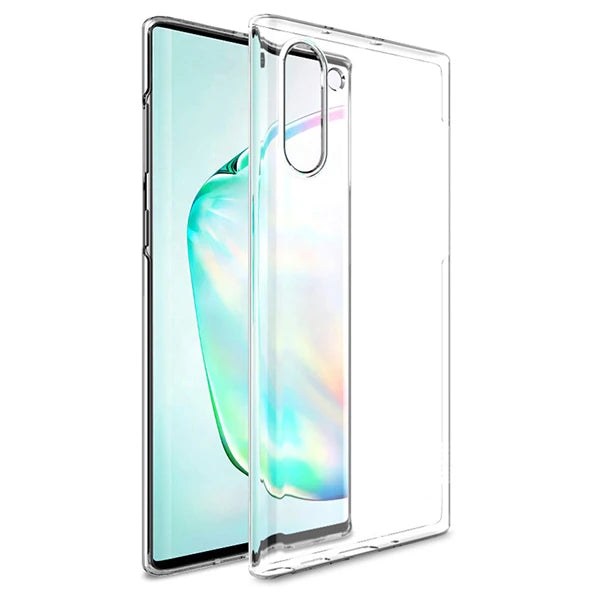 Ally Samsung Galaxy Note 10 Ultra Slim Fit Şeffaf Silikon Kılıf-(5775) - Şeffaf 2