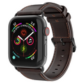 Dux Ducis Apple Watch 38/40/41MM için Business Deri Kayış Kordon-(5775) - Kahverengi