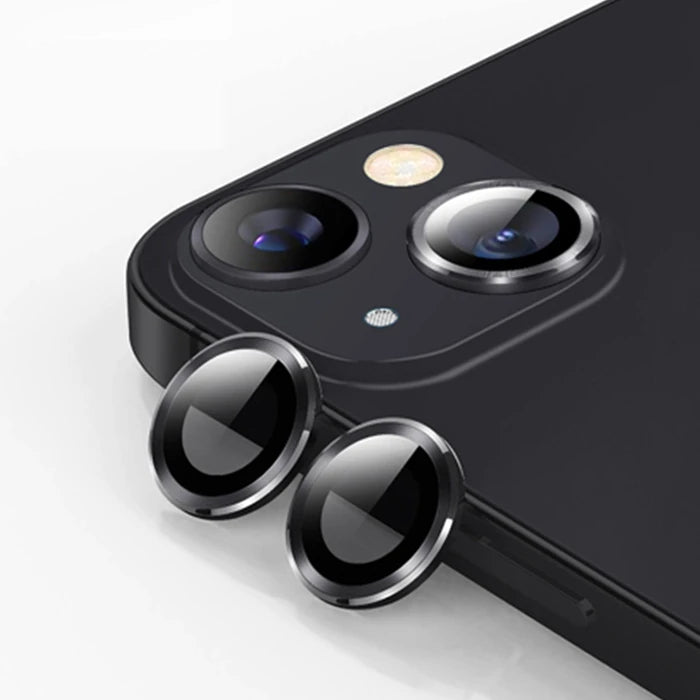 ALLY iPhone 15/15 Plus Tempered Kamera Lens Koruma Camı-(5775) - Pembe