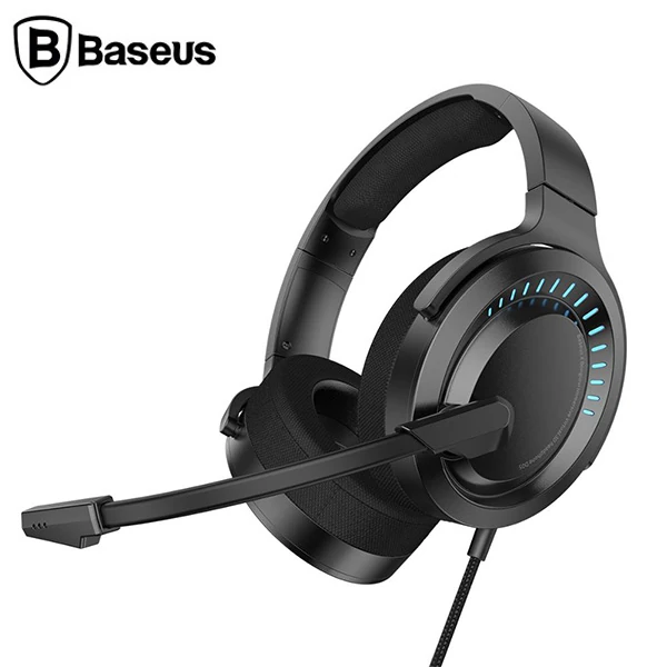 Baseus GAMO D05 Immersive Virtual 3D Işıklı pc Gaming Oyuncu Kulaklığı-(5775) - Pembe