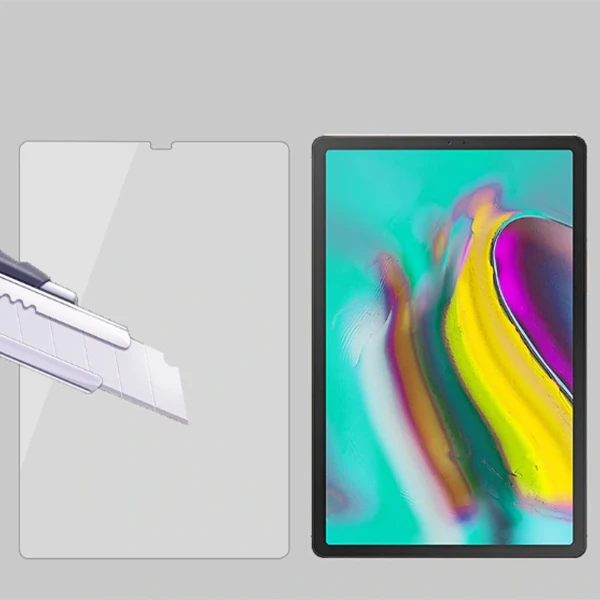 Ally Sm Galaxy Tab S6 10.5 T860 Kırılmaz Cam Ekran Koruyucu-(5775) - Şeffaf 2