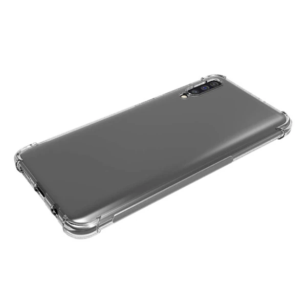 Ally Sm Galaxy A50/A50S/A30S Anti-Drop Darbe Emici Silikon Kılıf-(5775) - Şeffaf 2