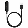 Fitbit Flex 2  Şarj Kablosu Cihaz Kiti (1metre)-(5775) - Siyah
