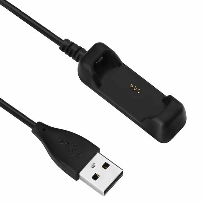 Fitbit Flex 2  Şarj Kablosu Cihaz Kiti (1metre)-(5775) - Siyah