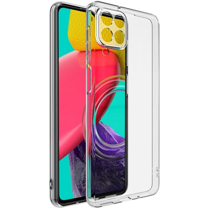 Ally SM Galaxy M62 F62 Kılıf Kamera Korumalı Ultra İnce Şeffaf Kılıf-(5775) - Şeffaf 2