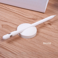 Ally Apple Pencil Kalem Silikon Kılıf Ve Stand-(5775) - Füme