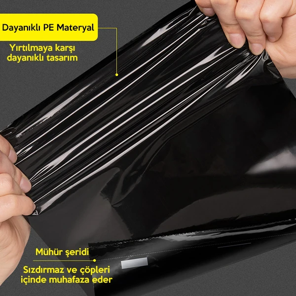 Baseus Clean Garbage Araç Arka Koltuk için Çöp Torbası + 40 Adet Torba-(5775) - Siyah