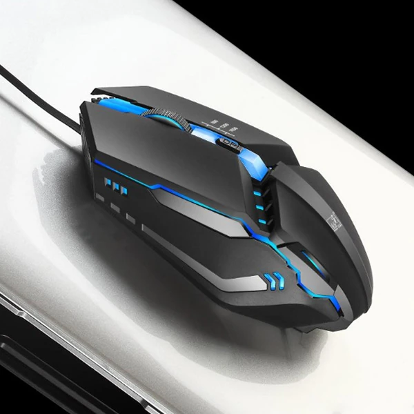 ALLY K3  Işıklı Kablolu Oyuncu- Gaming Mouse-(5775) - Siyah