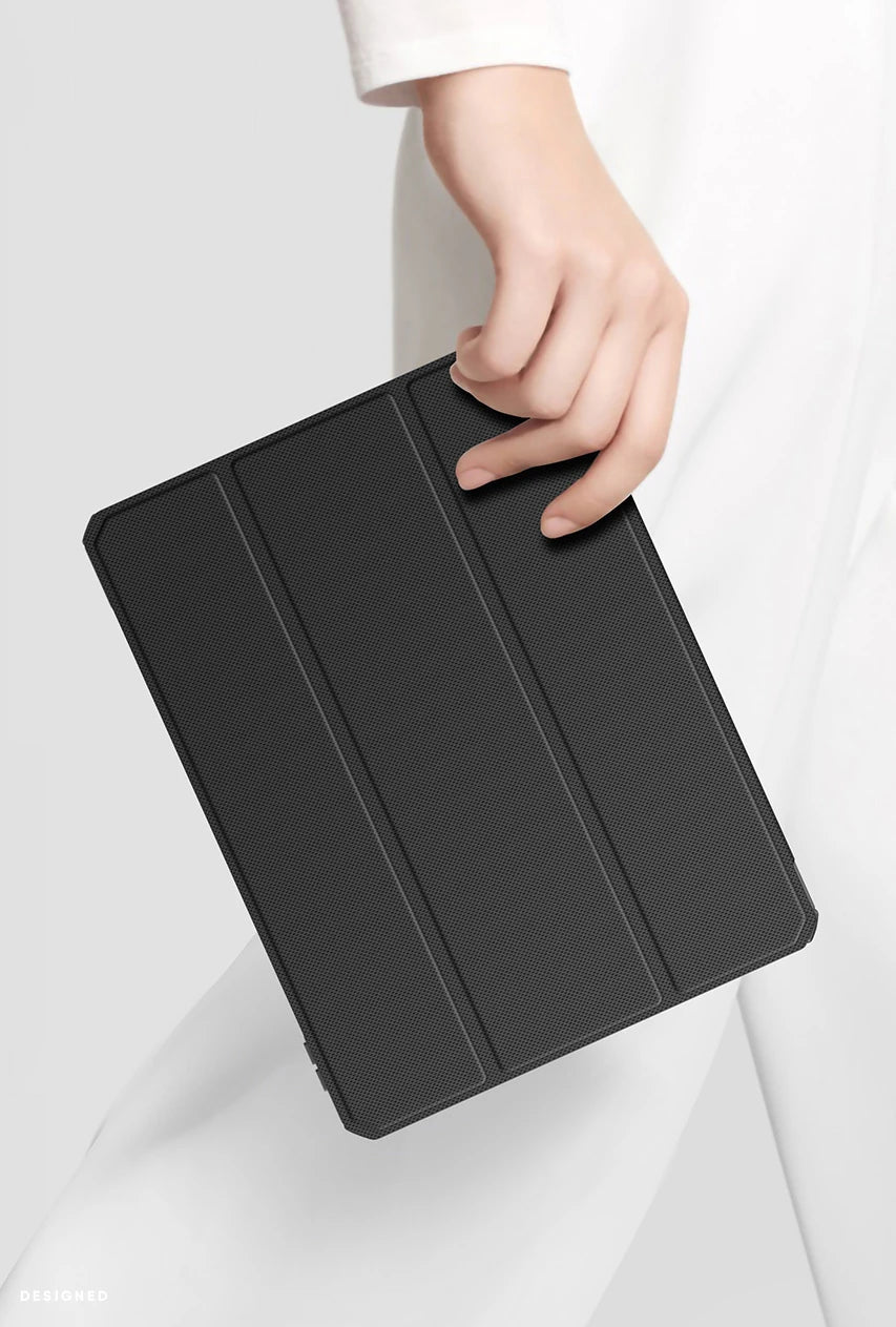 Dux Ducis iPad 7-8 -9 10.2 (201920202021) Kılıf Kalem Bölmeli Toby Series-(5775) - Siyah