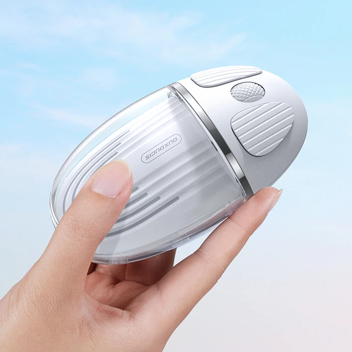 Dux Ducis CM Series Kablosuz Bluetooth 2.4GHz Şeffaf Mouse-(5775) - Beyaz