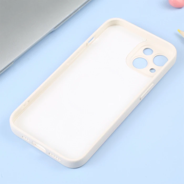 ALLY iPhone 14 6.1inç Liquid Silica Magsafe Uyumlu Silikon Kılıf-(5775) - Siyah