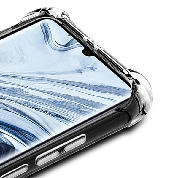 Xiaomi Mi Note 10/CC9 Pro Anti-Drop Darbe Emici Silikon Kılıf-(5775) - Şeffaf 2