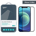 GOR iPhone 13 Mini 5.4 9D Hardening Tempered Full Cam Ekran Koruyucu-(5775) - Siyah