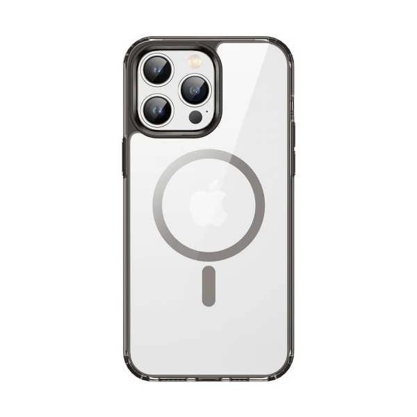 Dux Ducis Clin Mag Series iPhone 14 Pro 6.1 Magsafe Uyumlu Manyetik Silikon Kılıf-(5775) - Pembe
