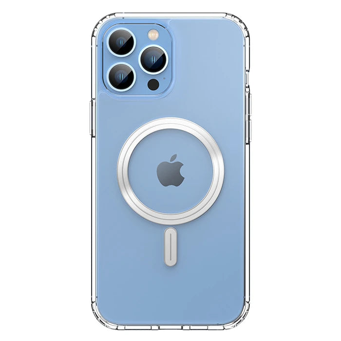 Dux Ducis Clin Mag Series iPhone 14 Pro 6.1 Magsafe Uyumlu Manyetik Silikon Kılıf-(5775) - Şeffaf 2