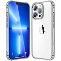 iPhone 13 Pro 6.1inç Anti-Drop Shockproof Darbe Emici Silikon Kılıf-(5775) - Şeffaf 2