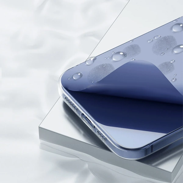 Baseus Simple Case İPhone 12 Pro Max 6.7 İnce Şeffaf Silikon Kılıf-(5775) - Şeffaf 2