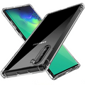 Sm Galaxy Note 10 Anti-Drop Darbe Emici Silikon Kılıf-(5775) - Şeffaf 2