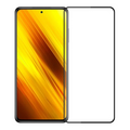 Xiaomi POCO X3 Full Glue Tempered Full Cam Ekran Koruyucu-(5775) - Siyah