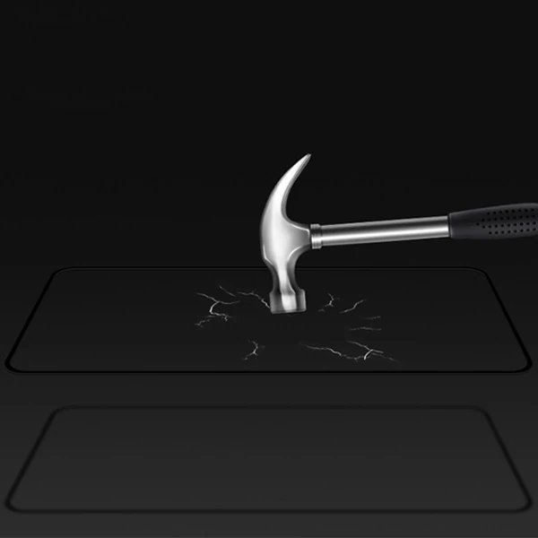 Xiaomi POCO X3 Full Glue Tempered Full Cam Ekran Koruyucu-(5775) - Siyah