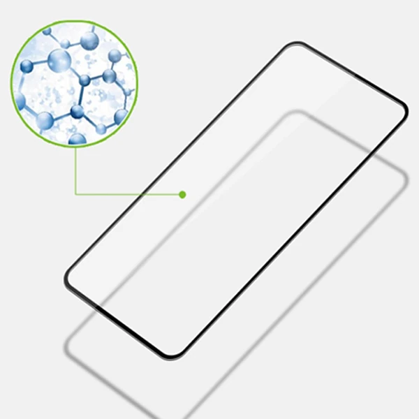 Xiaomi POCO X3 Full Glue Tempered Full Cam Ekran Koruyucu-(5775) - Siyah