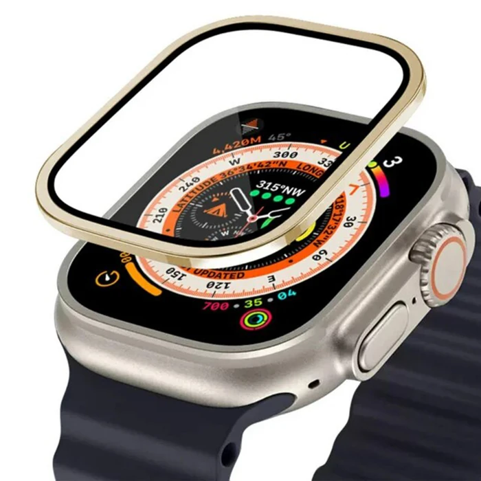 Ally Apple Watch Ultra 49MM Ekran Koruyucu-(5775) - Mor
