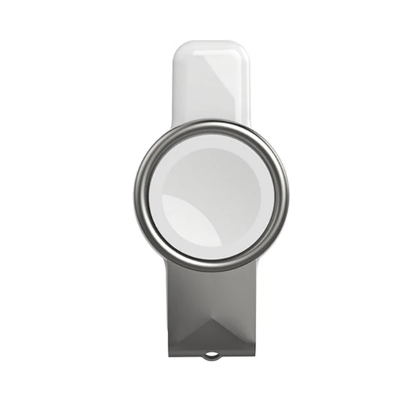 ALLY Apple iWatch İçin Taşınabilir 2 in 1 USB + Type-C Şarj Standı-(5775) - Beyaz